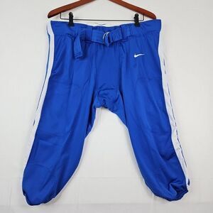 Nike Vapor Pro Blue‎ White Football Pants CI3771-494 Men's Size 2XL New